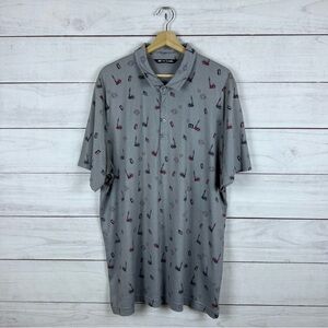 Travis Mathew Statue of Liberty Golf Polo Shirt 2XL